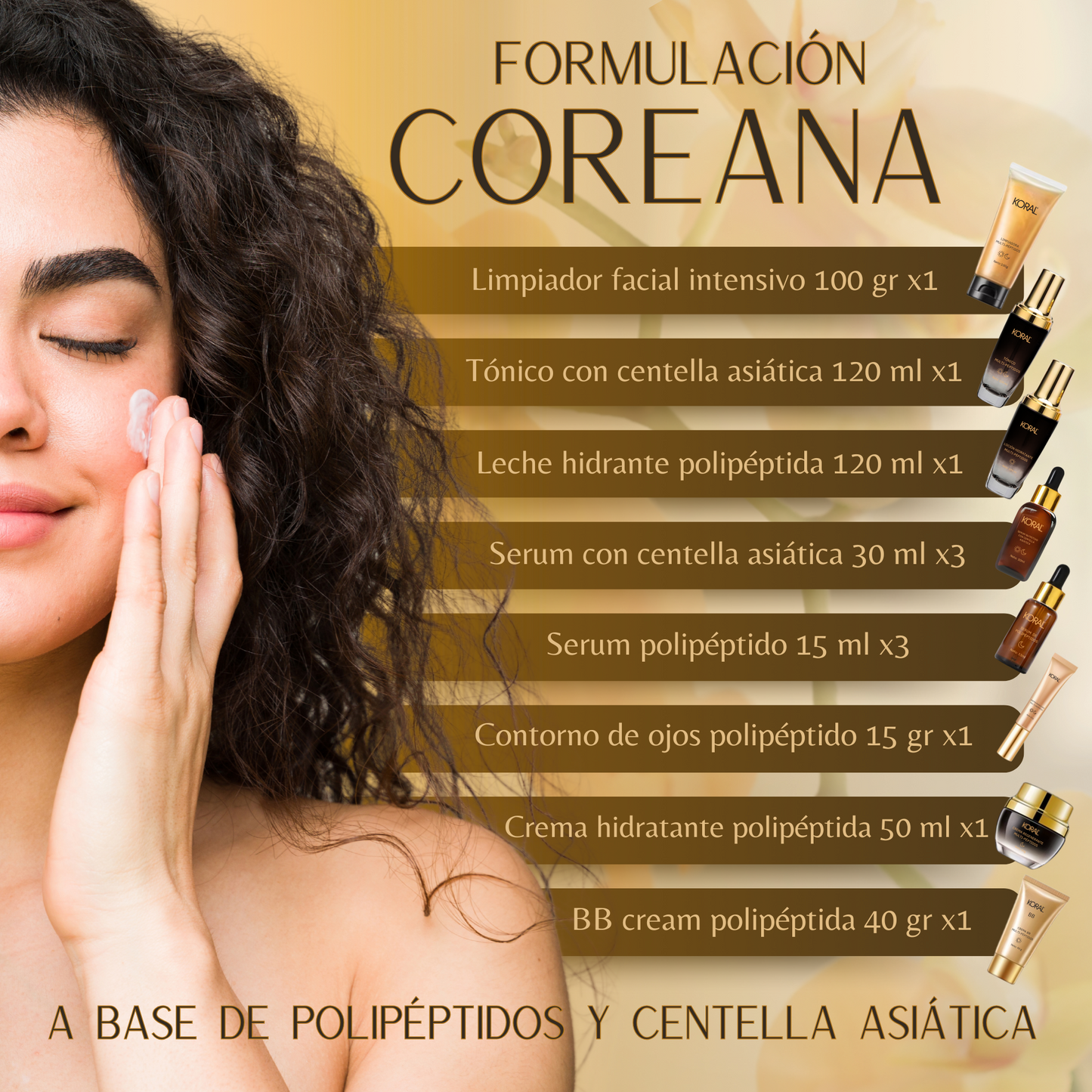 Set Cosmetica Coreana con Centella Asiática - 12 Productos