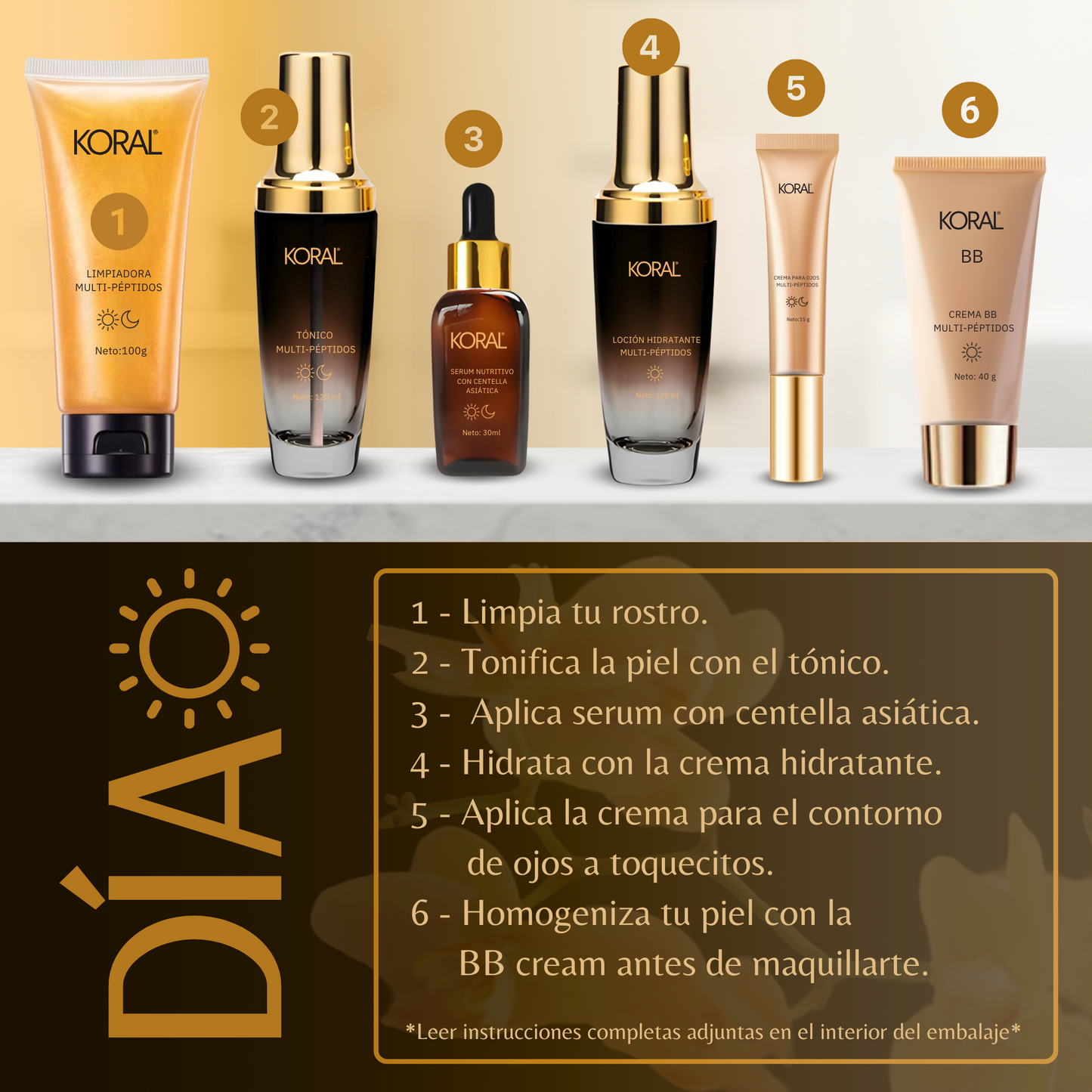 Set Cosmetica Coreana con Centella Asiática - 12 Productos