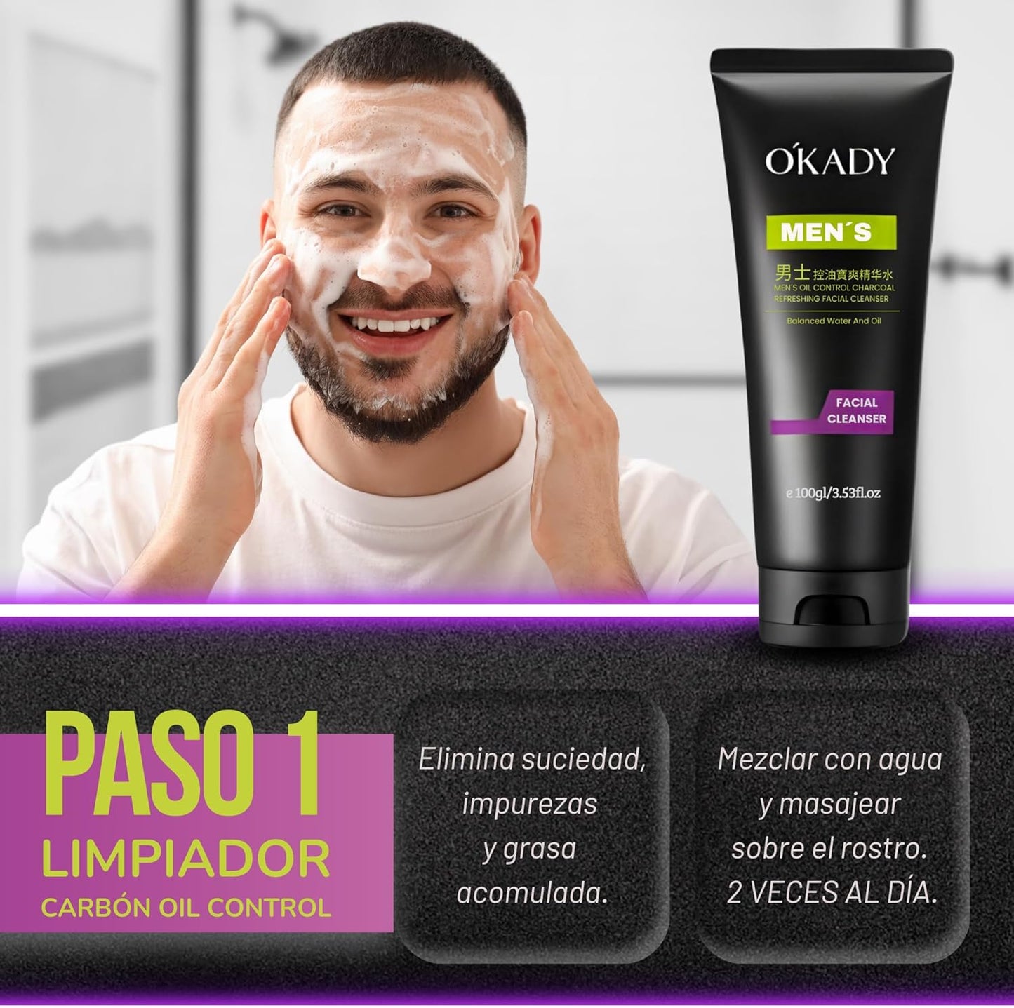 Set de Belleza con Carbón - 3 Productos